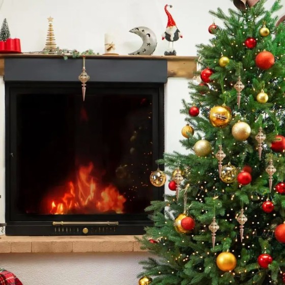 Colgante de árbol de Navidad, adornos festivos para árboles de Navidad