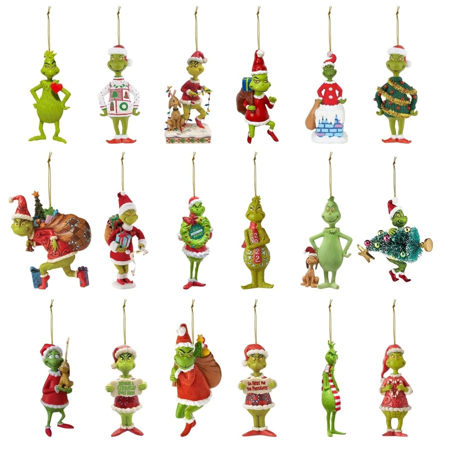 Colgante de resina para árbol de Navidad, adornos colgantes, suministr