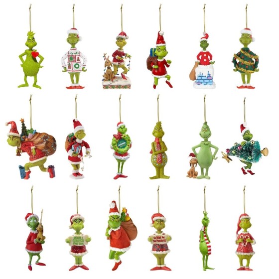 Colgante de resina para árbol de Navidad, adornos colgantes, suministr
