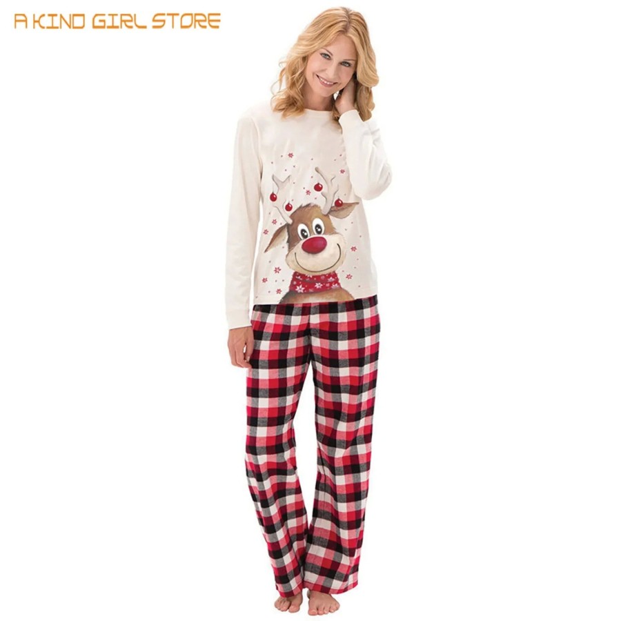 Conjunto de pijamas a juego para mamá, papá y niños, Pelele de perro y