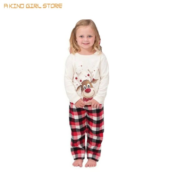 Conjunto de pijamas a juego para mamá, papá y niños, Pelele de perro y