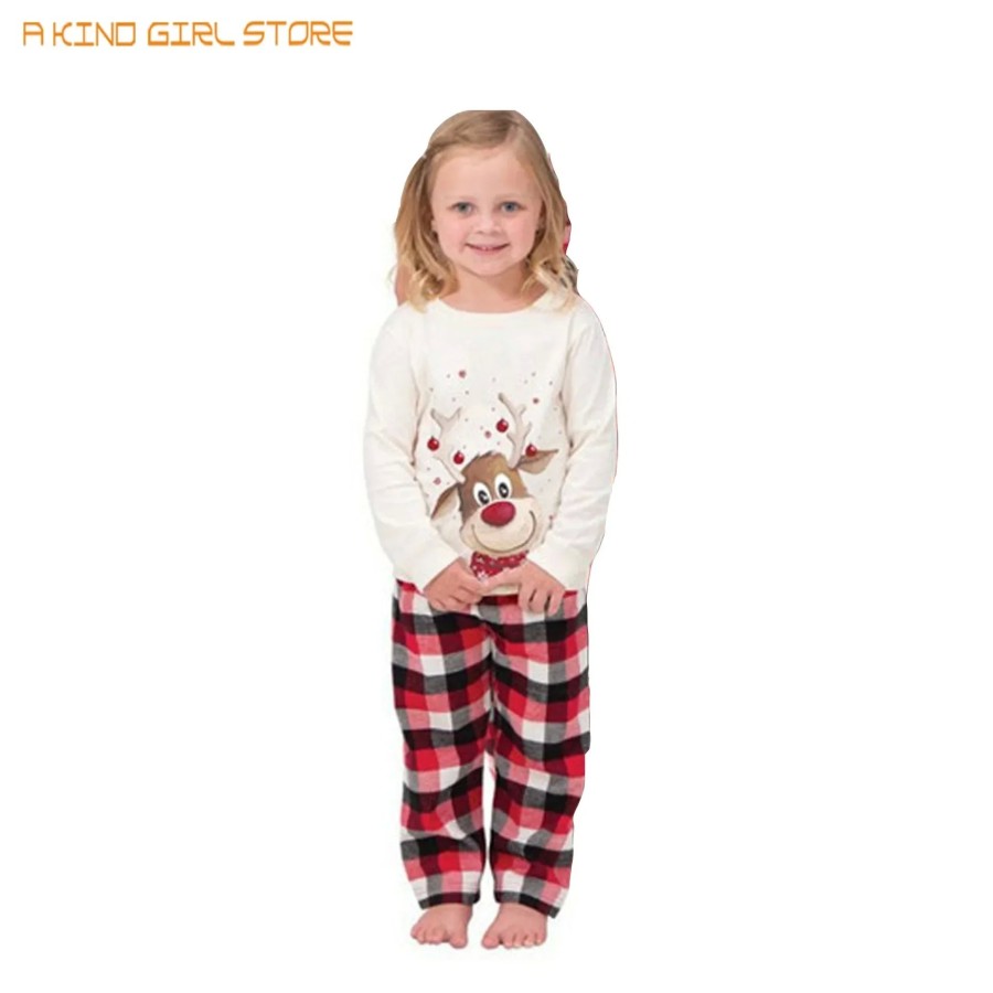 Conjunto de pijamas a juego para mamá, papá y niños, Pelele de perro y