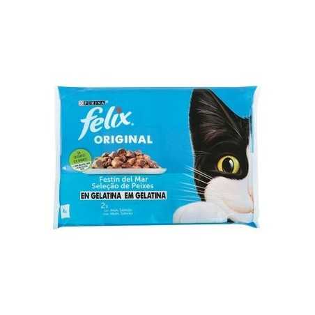 Comida Para Gatos Gelatina de Pescado