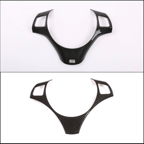 Cheya-mabellecedor de marco decorativo para botón de volante de coche,