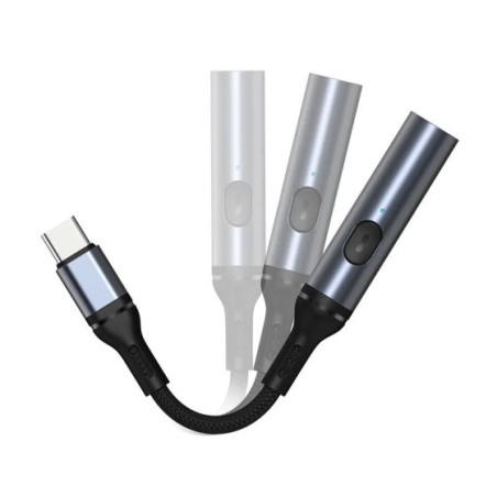 Encendedor eléctrico USB tipo C para teléfonos móviles, interruptor de seguridad a prueba de viento con encendedor sin llama rec