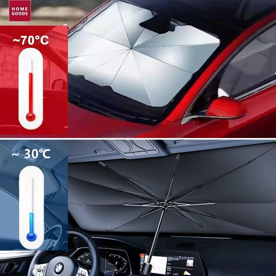 AYA MARKT Parasol Coche Delantero, parasol coche Parabrisas, Parasol i
