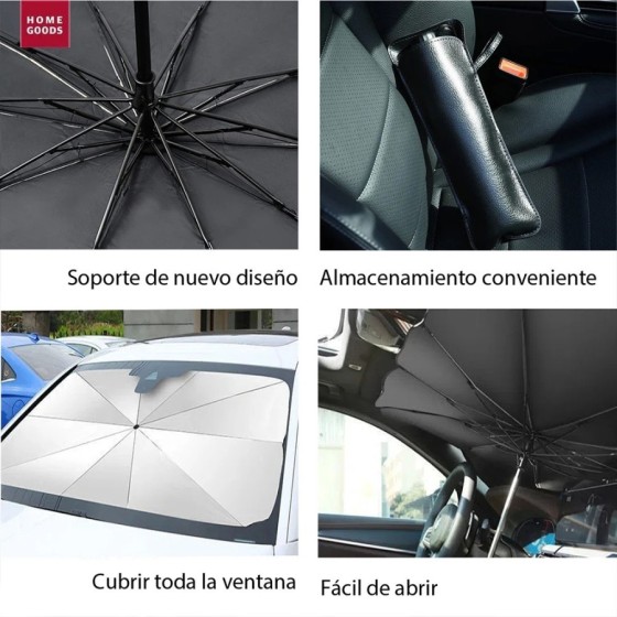 AYA MARKT Parasol Coche Delantero, parasol coche Parabrisas, Parasol i