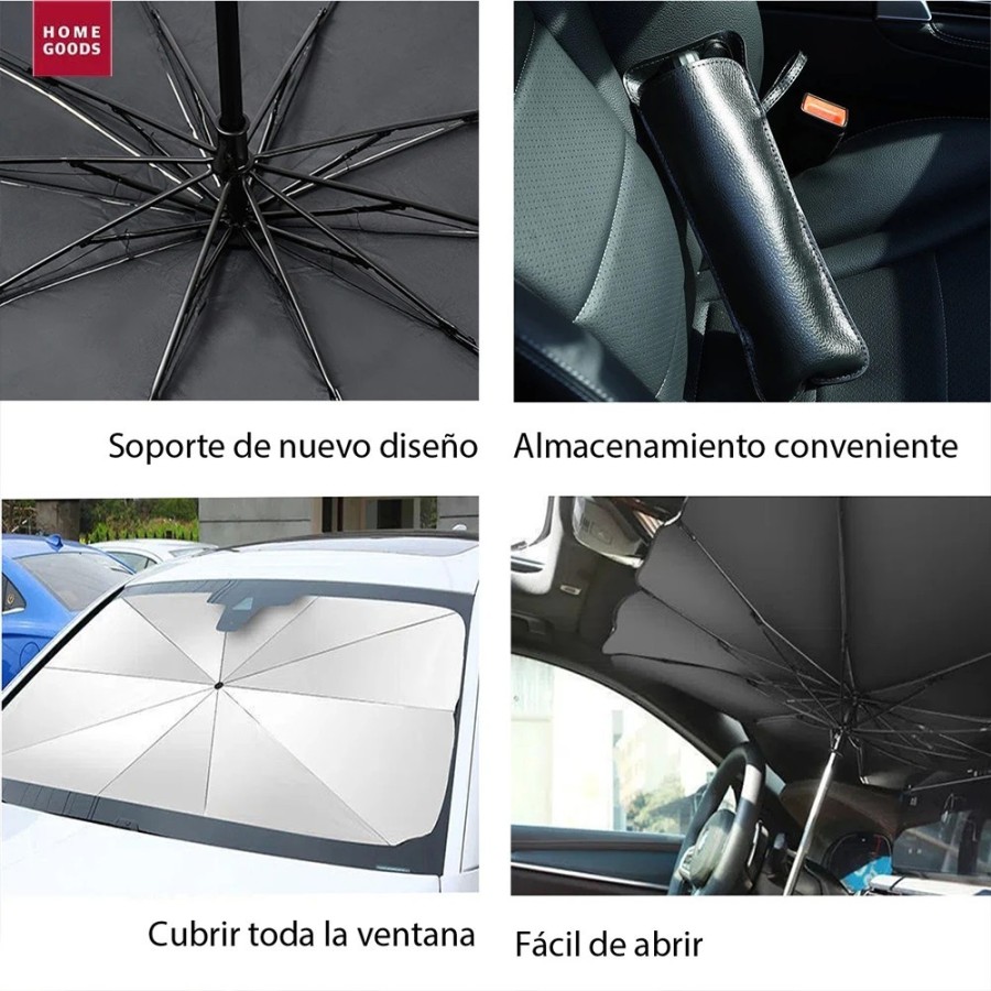 AYA MARKT Parasol Coche Delantero, parasol coche Parabrisas, Parasol i