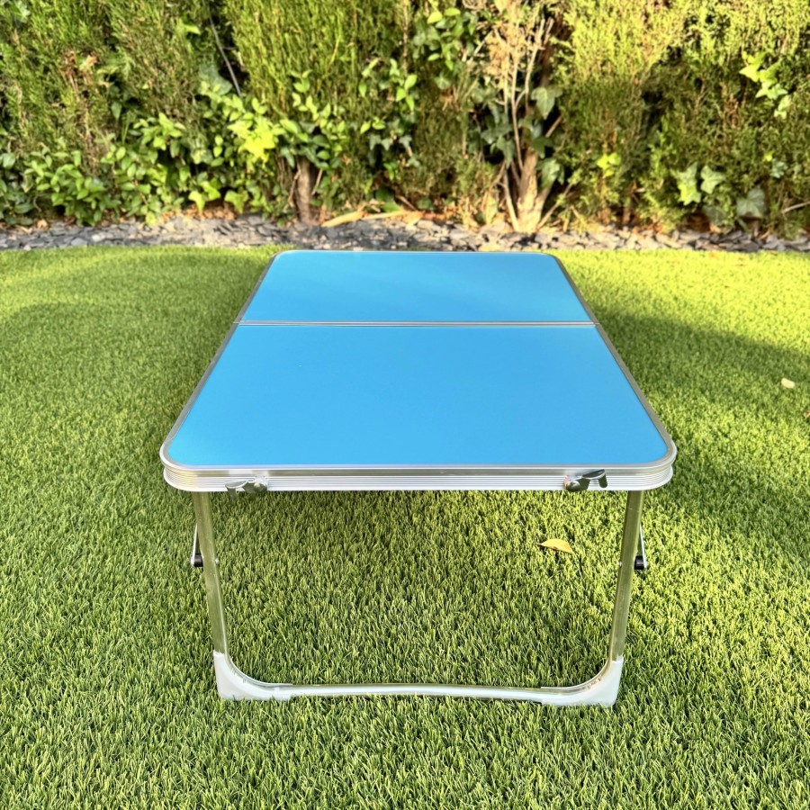 Mesa Plegable Gerimport de Camping y Playa 60x40x26 con asa