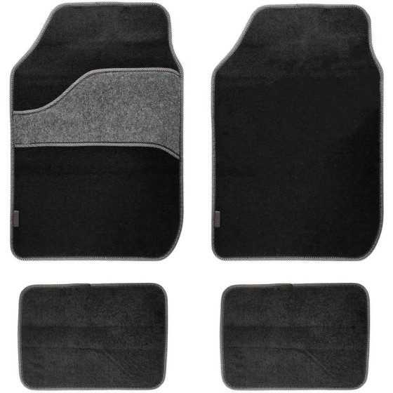 GREATOOL Set de 4 Alfombrillas de Coche, Universales para Coche, Alfom