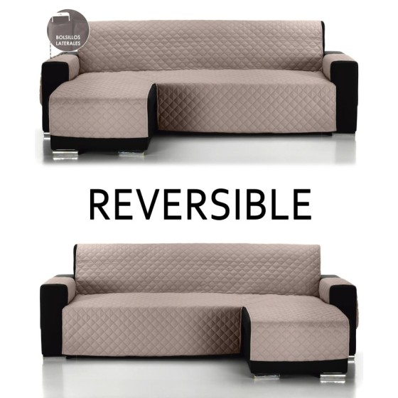 Nuevo&ALMERITEX 2000 Cubre Sofa Chaise Longue Reversible - Protector S