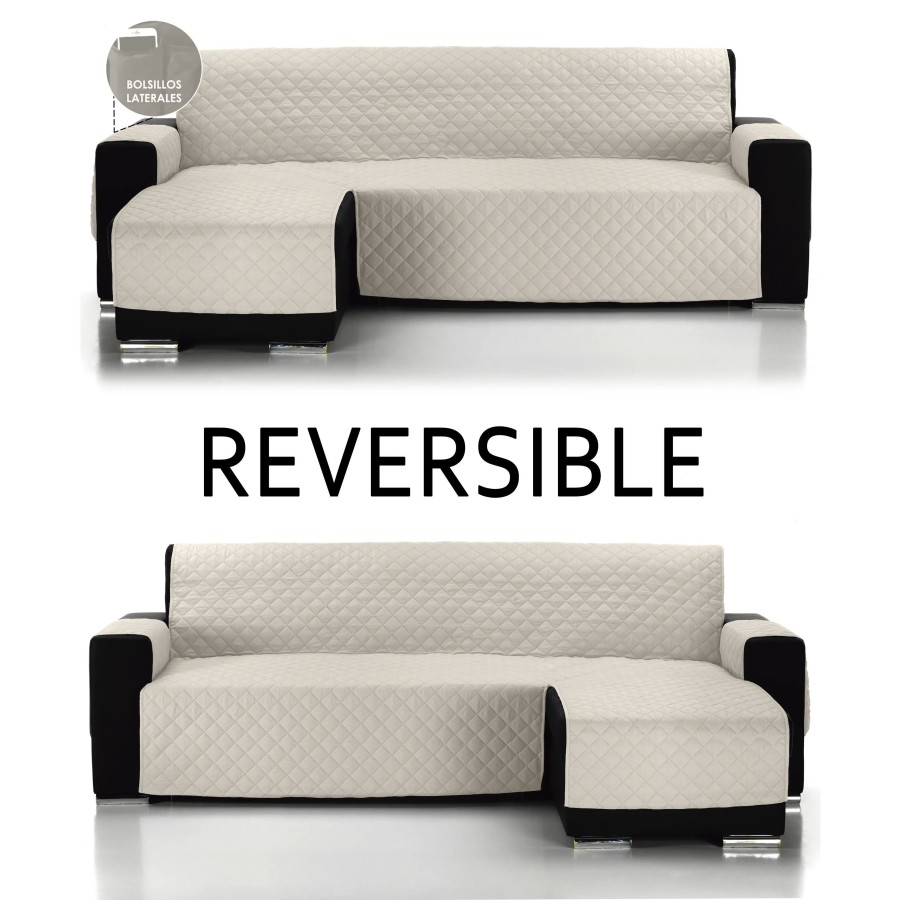 Nuevo&ALMERITEX 2000 Cubre Sofa Chaise Longue Reversible - Protector S