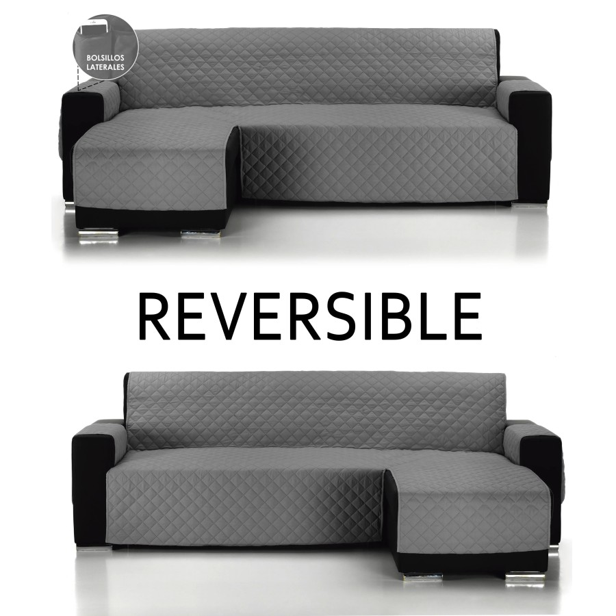 Nuevo&ALMERITEX 2000 Cubre Sofa Chaise Longue Reversible - Protector S
