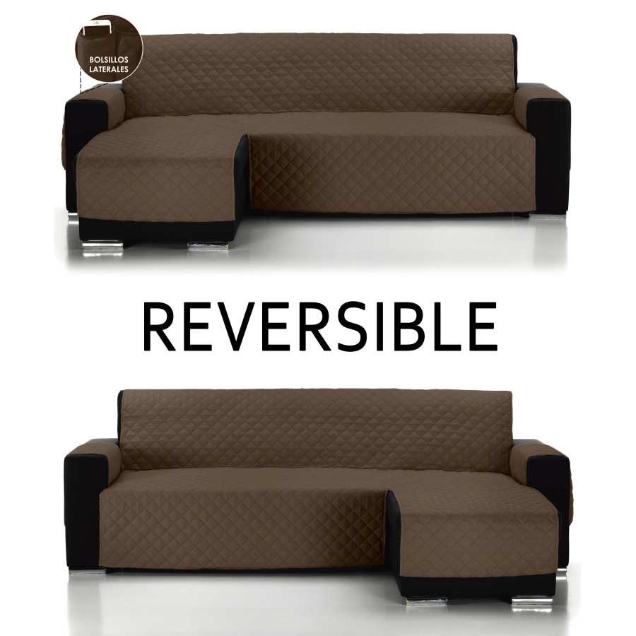 Nuevo&ALMERITEX 2000 Cubre Sofa Chaise Longue Reversible - Protector S
