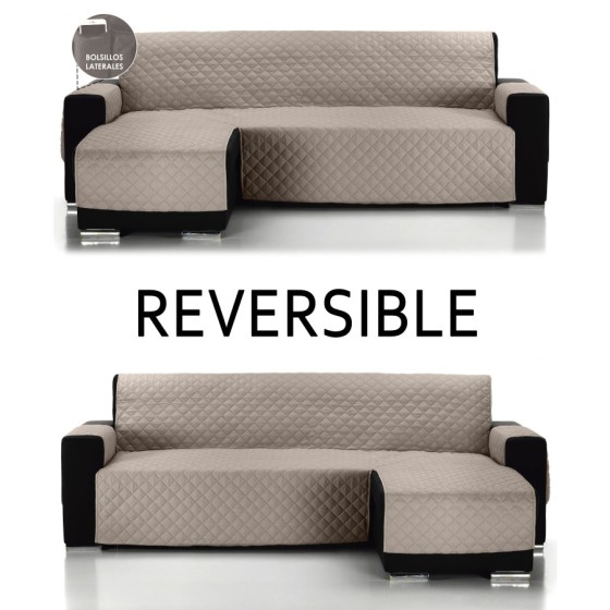Nuevo&ALMERITEX 2000 Cubre Sofa Chaise Longue Reversible - Protector S