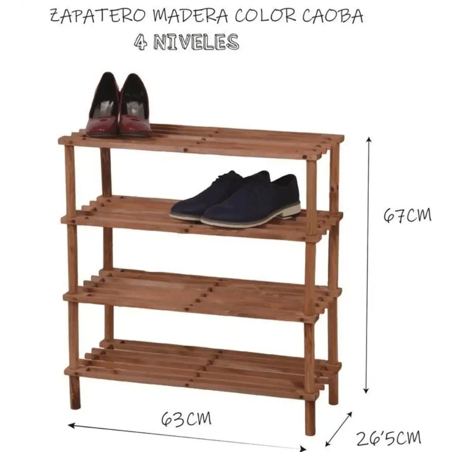 NAKLOE - Zapatero - 2, 3 o 4 escalones - Zapatero organizador de zapat