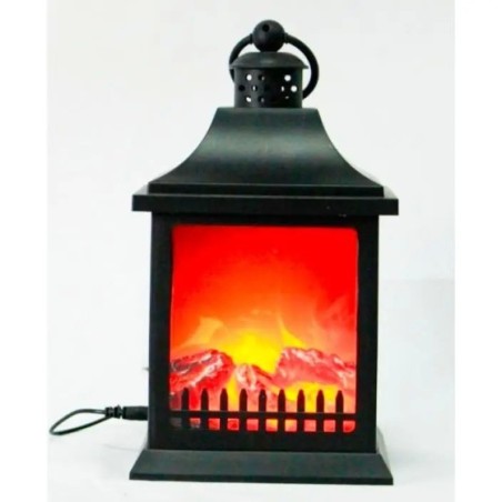 Chimenea LED Decorativa Klack Eléctrica Efecto Llama