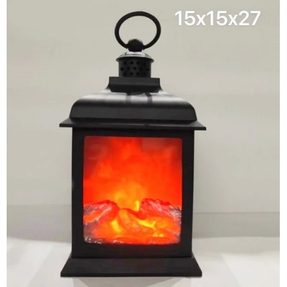 Chimenea LED Decorativa Klack Eléctrica Efecto Llama