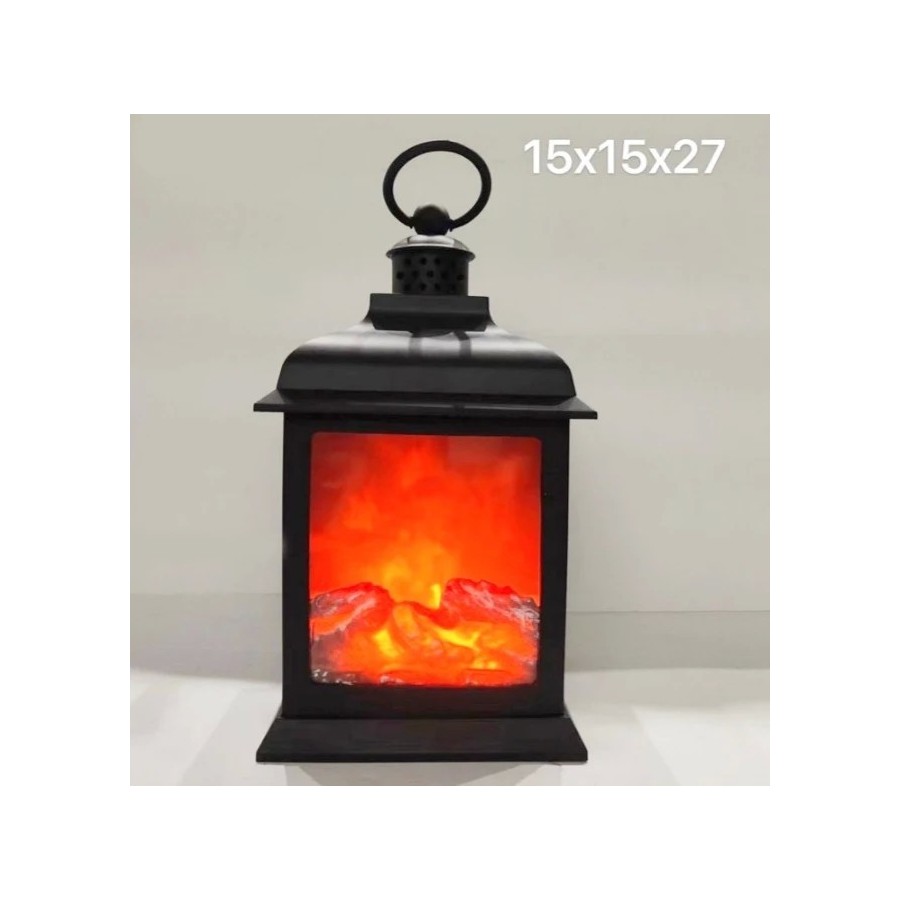 Chimenea LED Decorativa Klack Eléctrica Efecto Llama