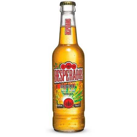 Cerveza con Tequila Desperados Botella 33 cl