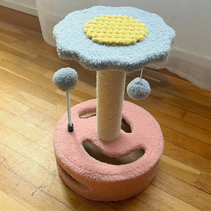 EL ÁTICO PETS Arbol Rascador para Gatos. Rascador Gato Pequeño de 35 C