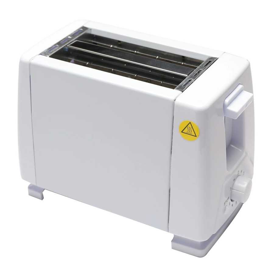 Tostadora automática de 2 rebanadas, bandeja extraíble para migas, máq