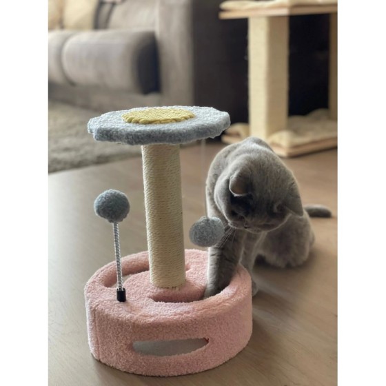 EL ÁTICO PETS Arbol Rascador para Gatos. Rascador Gato Pequeño de 35 C