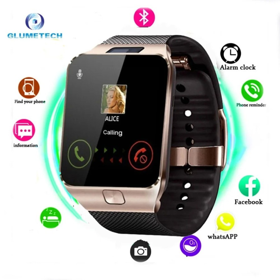 DZ09 reloj inteligente profesional 2G SIM TF Cámara reloj de pulsera i