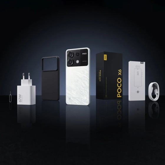 Xiaomi POCO X6 5G 8GB/256GB 12GB/256 NFC EU Charger Global Version Tel Xiaomi POCO X6 5G 8GB/256GB 12GB/256 NFC EU Charger Global Version Tel