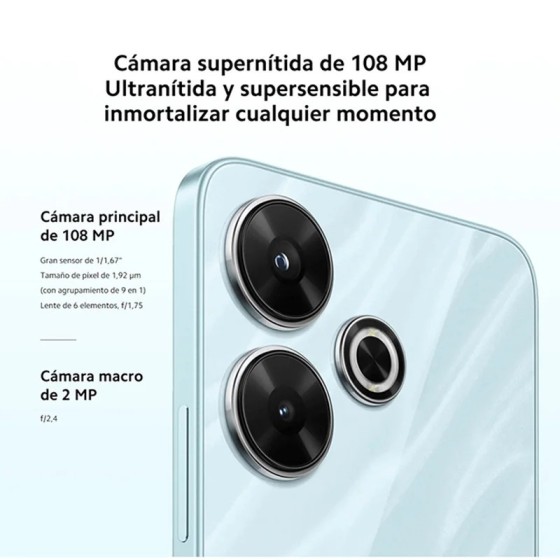 Xiaomi Redmi 13, Teléfonos inteligentes, MediaTek Helio G91-Ultra, Cám Xiaomi Redmi 13, Teléfonos inteligentes, MediaTek Helio G91-Ultra, Cám