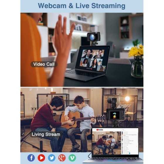 Cámara Digital 4K para fotografía y vídeo, autoenfoque, antivibración,