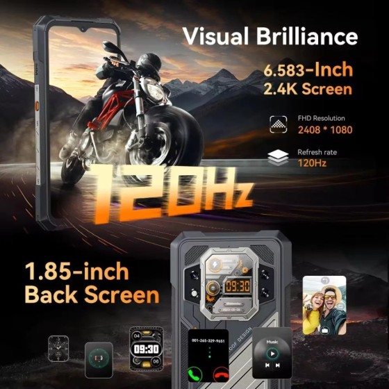 CUBOT KINGKONG X Smartphone Rugged 5G, 32GB de RAM + 256 /512GB de ROM CUBOT KINGKONG X Smartphone Rugged 5G, 32GB de RAM + 256 /512GB de ROM