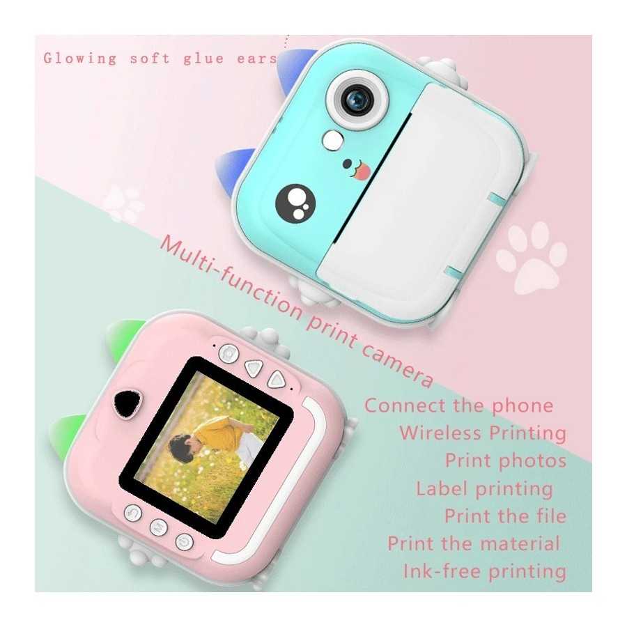 Cámara Digital para fotografía de niños, impresión instantánea, Mini impresora térmica, Video, juguetes educativos, regalo