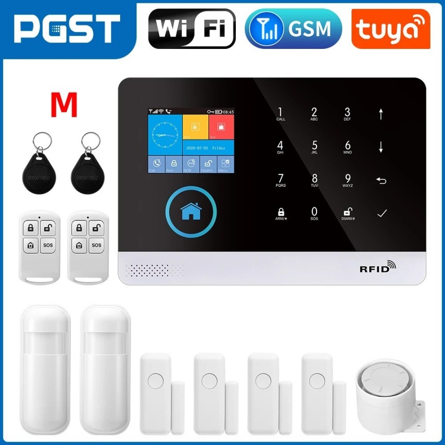 Sistema de alarma Wifi para el hogar, dispositivo de seguridad residen