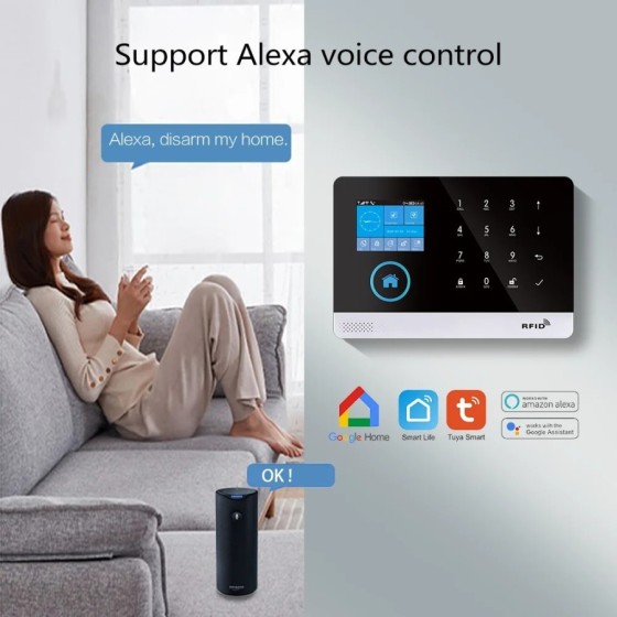Sistema de alarma Wifi para el hogar, dispositivo de seguridad residen
