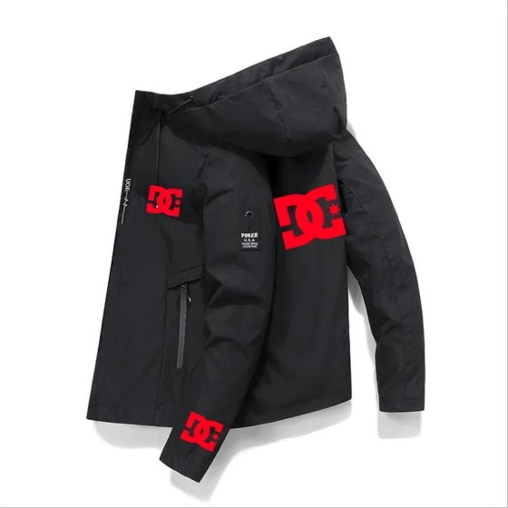 DC-chaqueta impermeable de pesca para hombre, Sudadera con capucha, co DC-chaqueta impermeable de pesca para hombre, Sudadera con capucha, co
