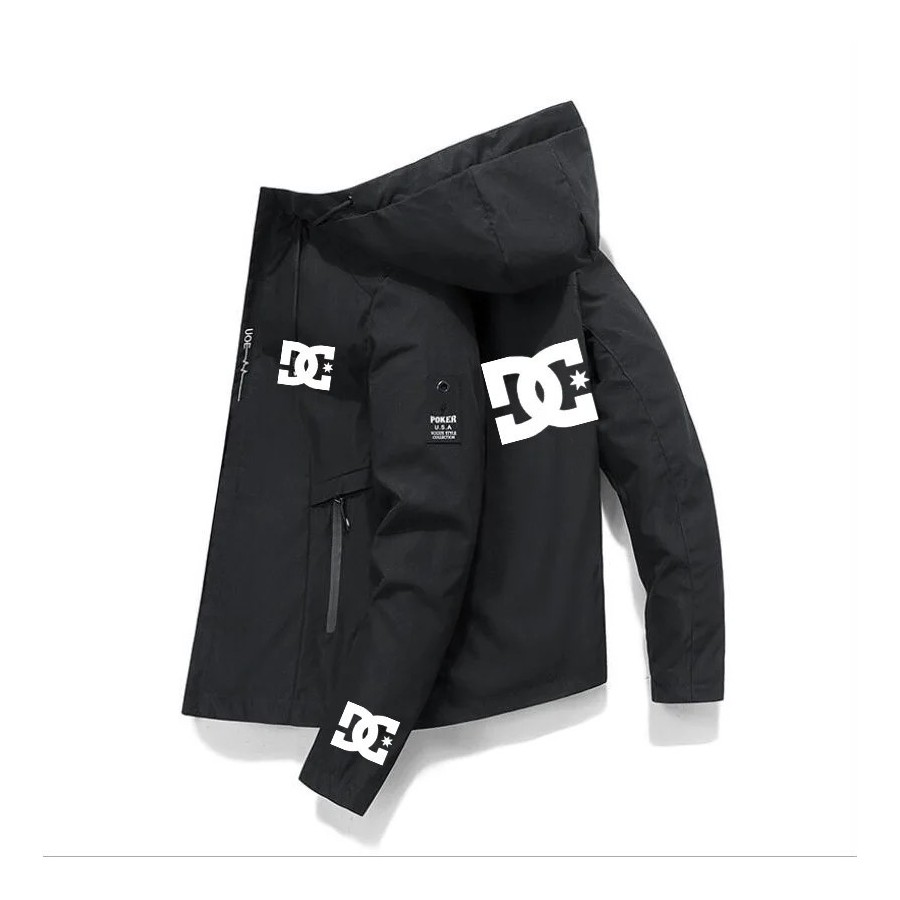 DC-chaqueta impermeable de pesca para hombre, Sudadera con capucha, co DC-chaqueta impermeable de pesca para hombre, Sudadera con capucha, co