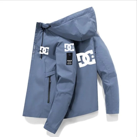 DC-chaqueta impermeable de pesca para hombre, Sudadera con capucha, co DC-chaqueta impermeable de pesca para hombre, Sudadera con capucha, co