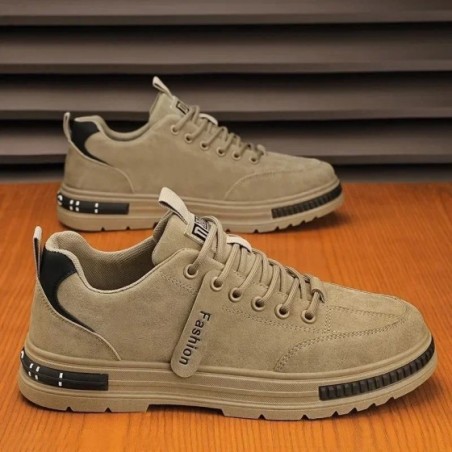 Zapatos de otoño para hombre, nuevos zapatos de seguridad transpirables para el trabajo, nuevos deportes antideslizantes multius