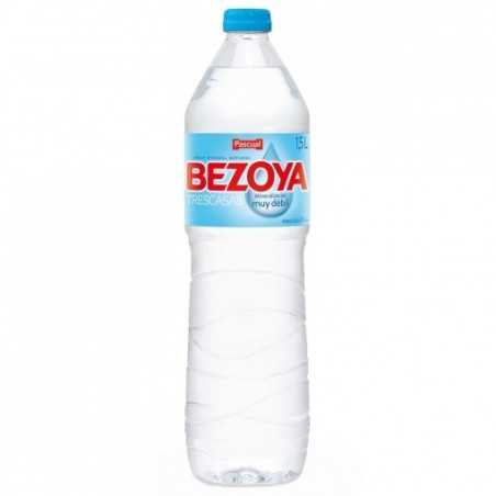 Agua mineral Bezoya botella 1,5 litro