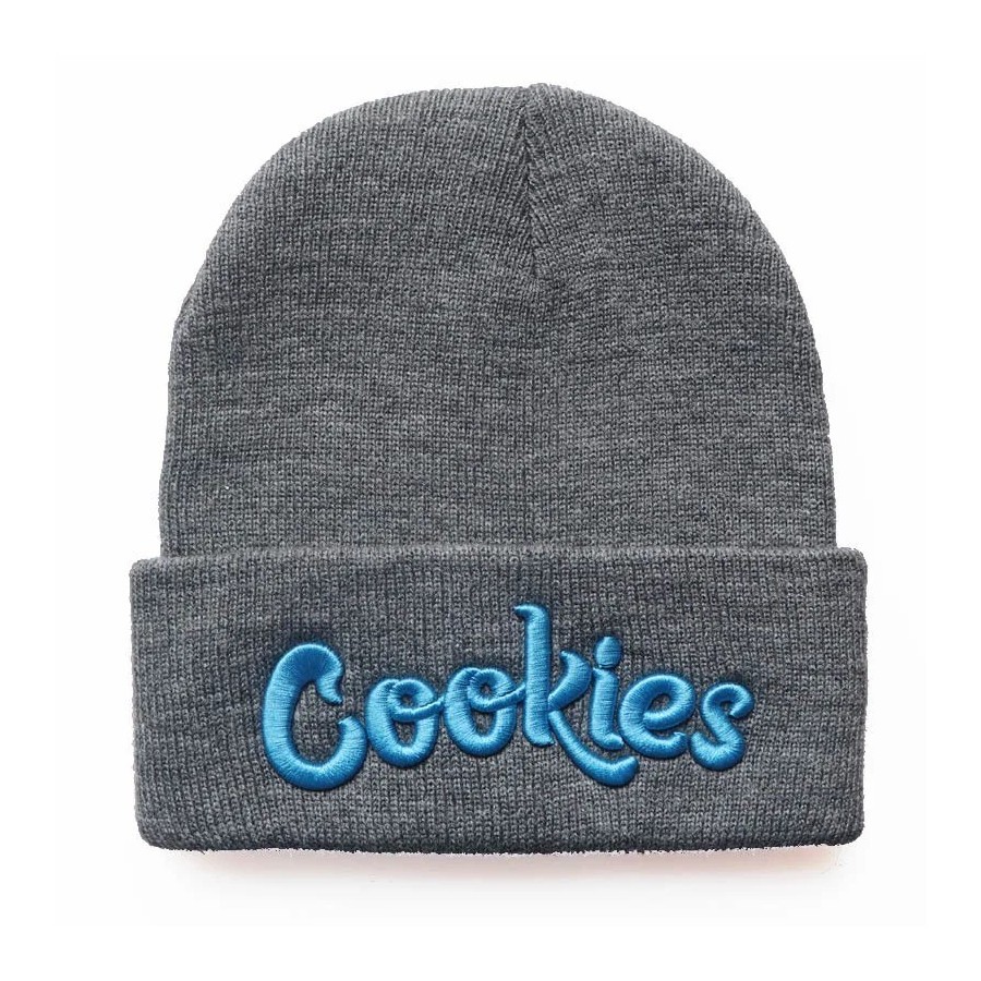 Gorro de punto con bordado de galletas para hombre y mujer, gorro cáli