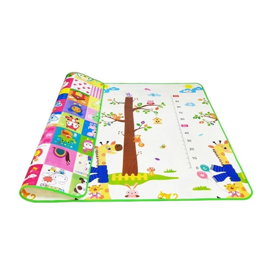EPE-alfombra de juego para gatear para bebé, tapete grueso y respetuos