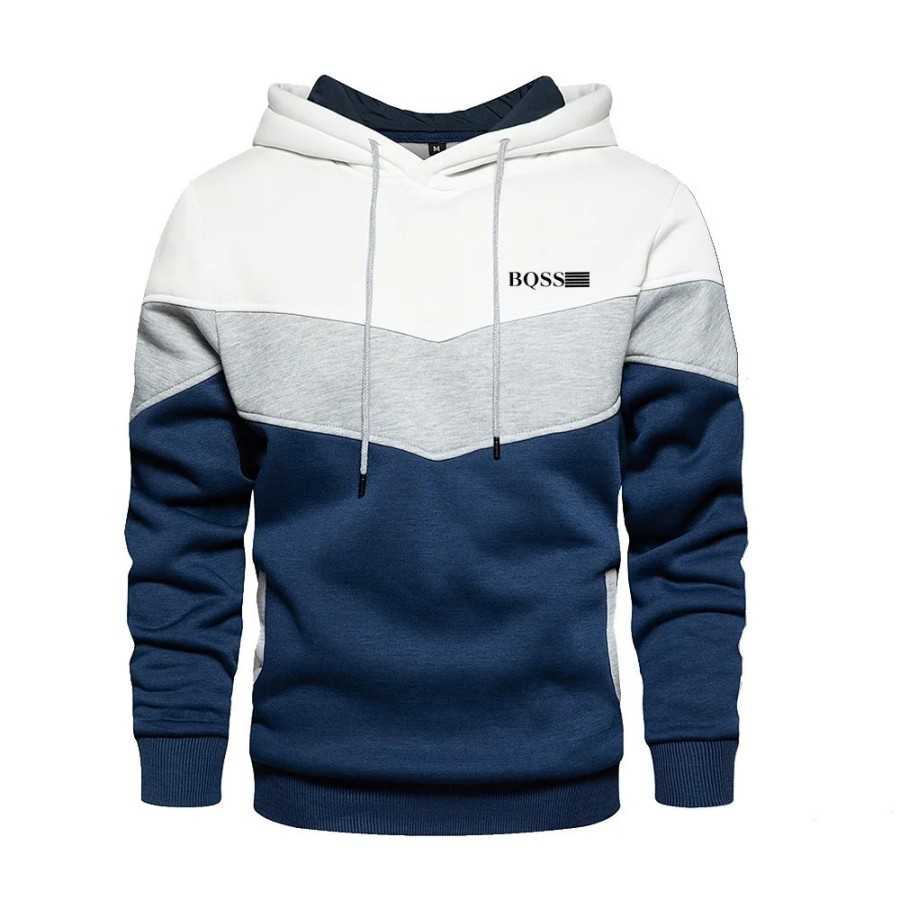 Conjunto de dos piezas para hombre, Sudadera con capucha y cremallera,