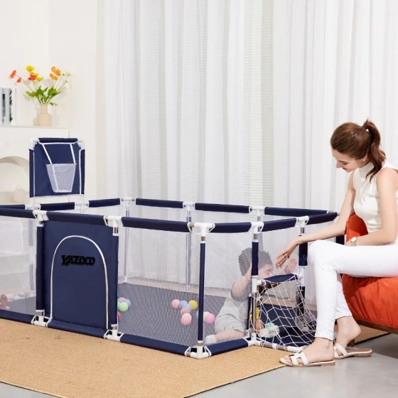 Corralito para bebés, muebles para niños, piscina seca grande, parque 