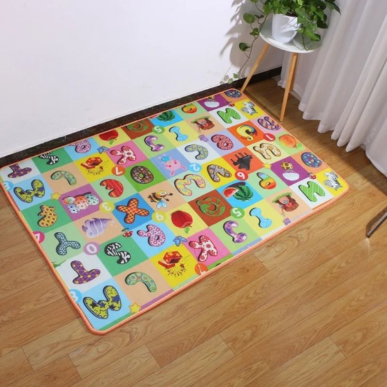 Alfombra de juegos para gatear para bebés, estera de rompecabezas de 1 Alfombra de juegos para gatear para bebés, estera de rompecabezas de 1