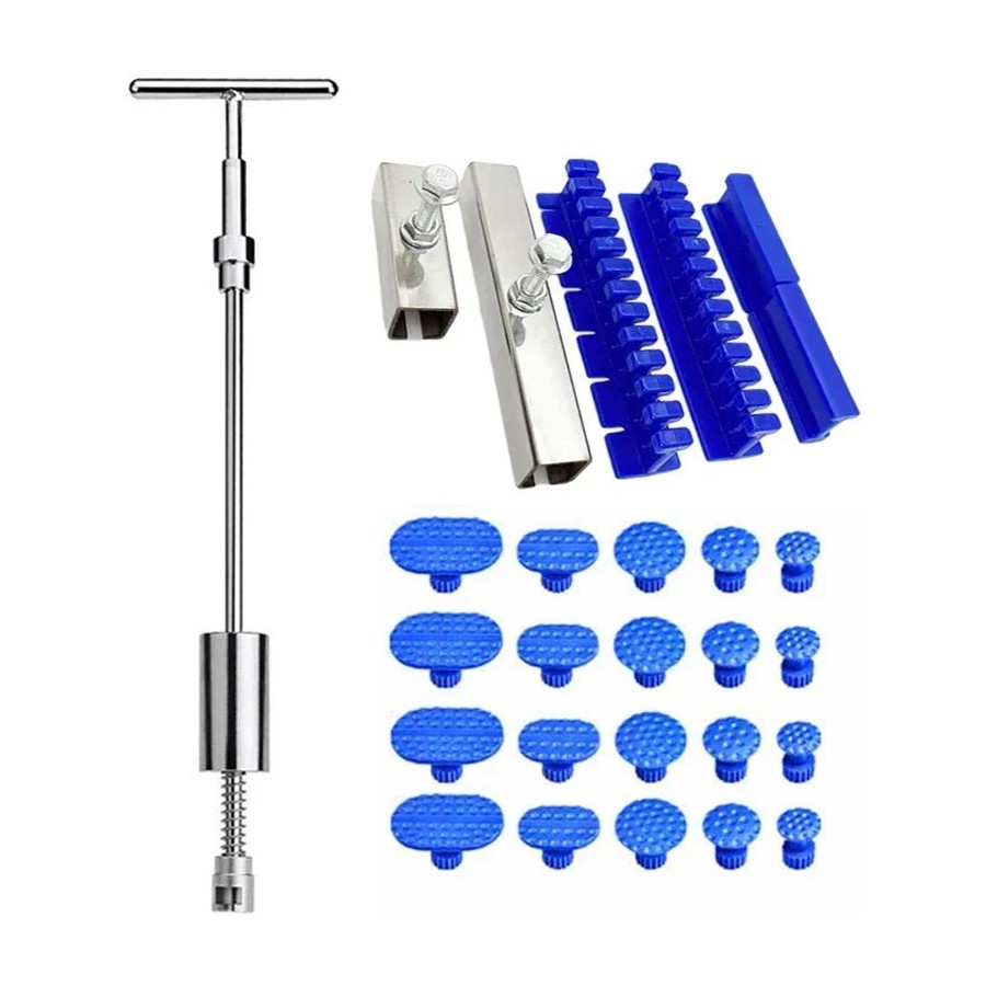 Herramientas de reparación de abolladuras sin pintura para coche, Kit 
