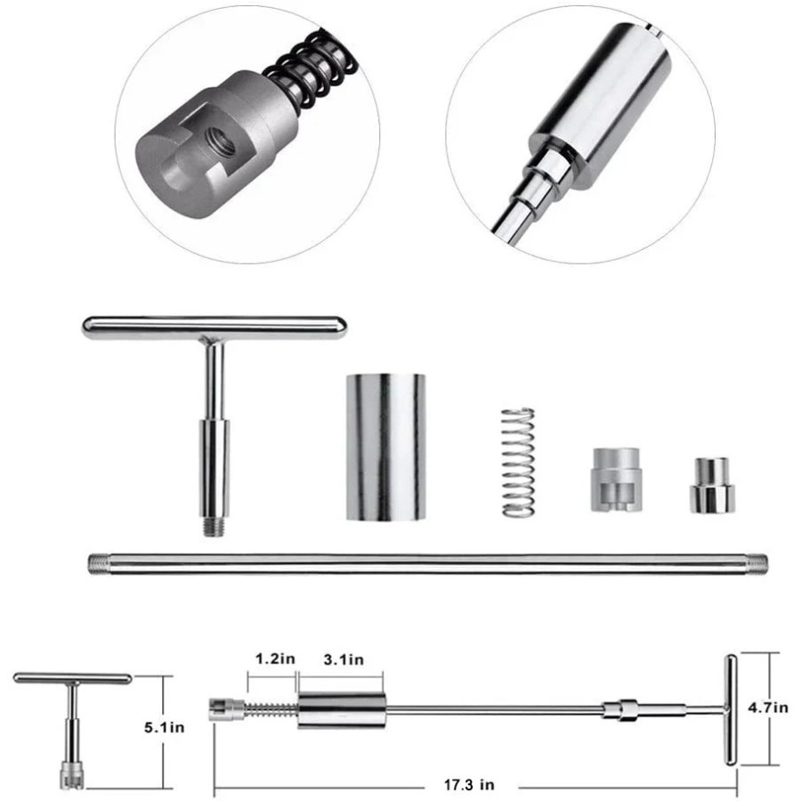 Herramientas de reparación de abolladuras sin pintura para coche, Kit 