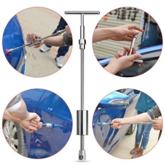 Herramientas de reparación de abolladuras sin pintura para coche, Kit 