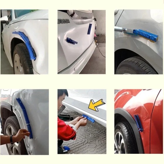 Herramientas de reparación de abolladuras sin pintura para coche, Kit 