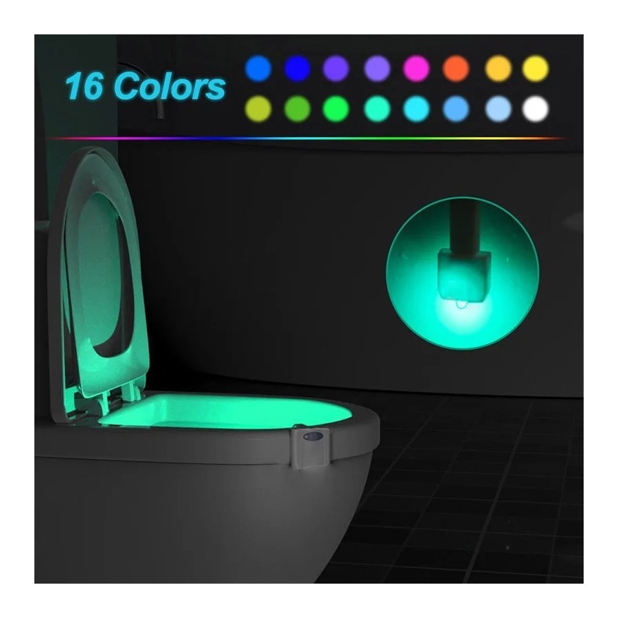 Lámpara de luz nocturna LED con Sensor de movimiento, luz de fondo de 
